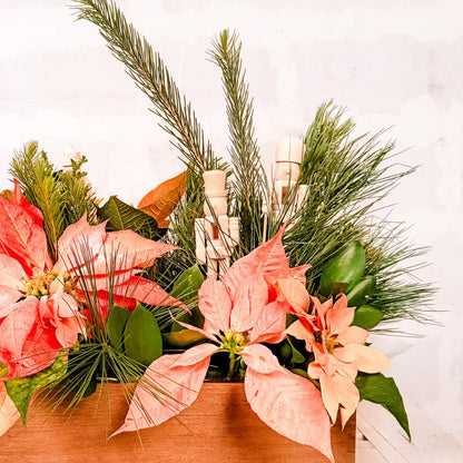 Centro de mesa navideño