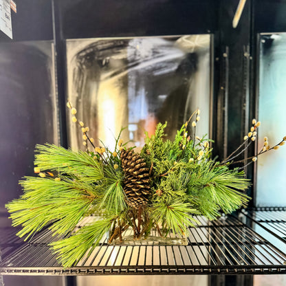 Centro de mesa navideño